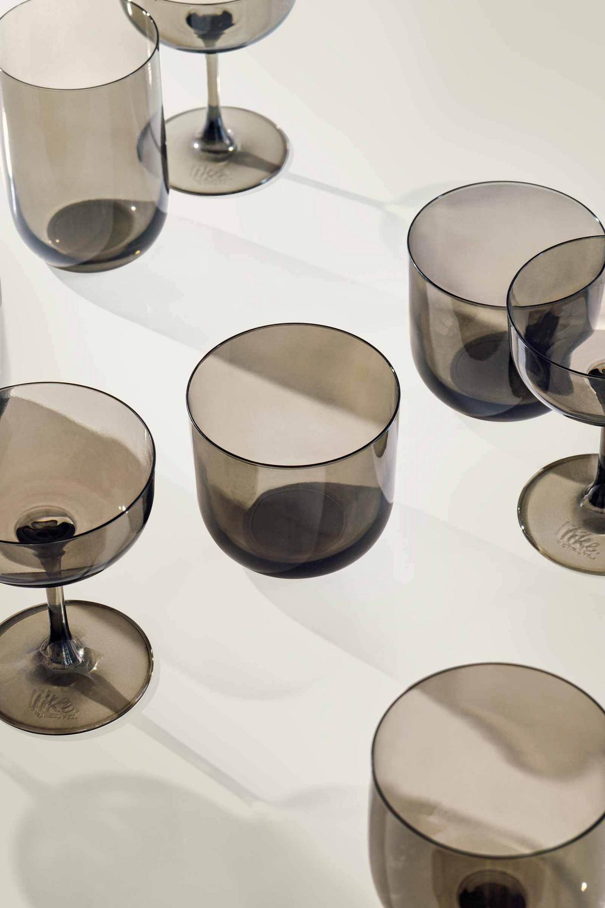 LONGDRINKBECHER Like Glass Smoke 385 ml 2er Set - Grau, Glas (0.385L) - like.Villeroy & Boch