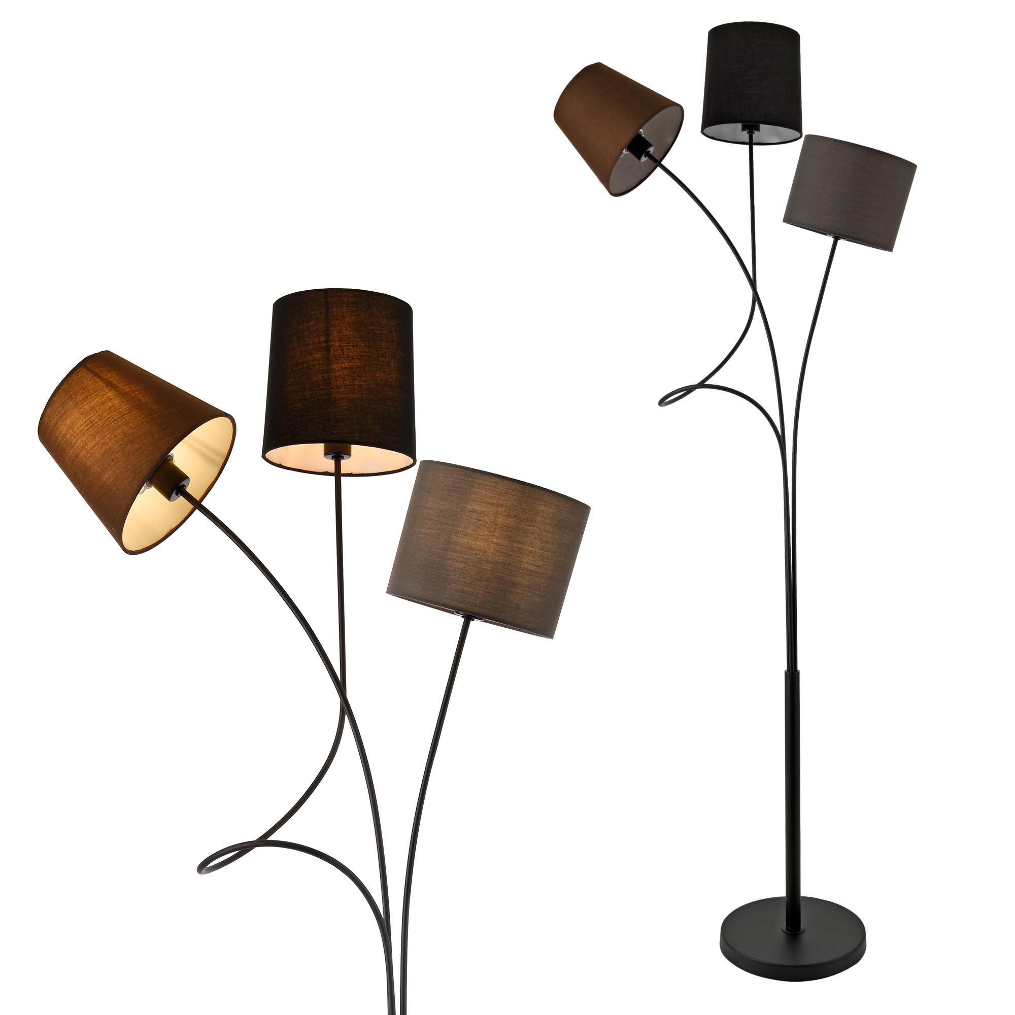 STEHLEUCHTE Treviso - Multicolor, Metall (24/24/146cm) - lux.pro