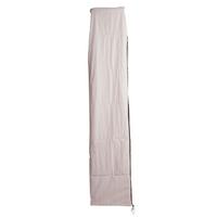 SCHUTZHÜLLE MCW FÜR AMPELSCHIRM BIS 3,5M Cremeweiß, Grau - Weiß/Grau, Textil (60/265/60cm) - MCW