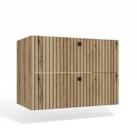 WASCHBECKENUNTERSCHRANK eiche 80/57/45,5 - Eichefarben, Holzwerkstoff (80/57/46cm) - RAUMHIRSCH FURNITURE