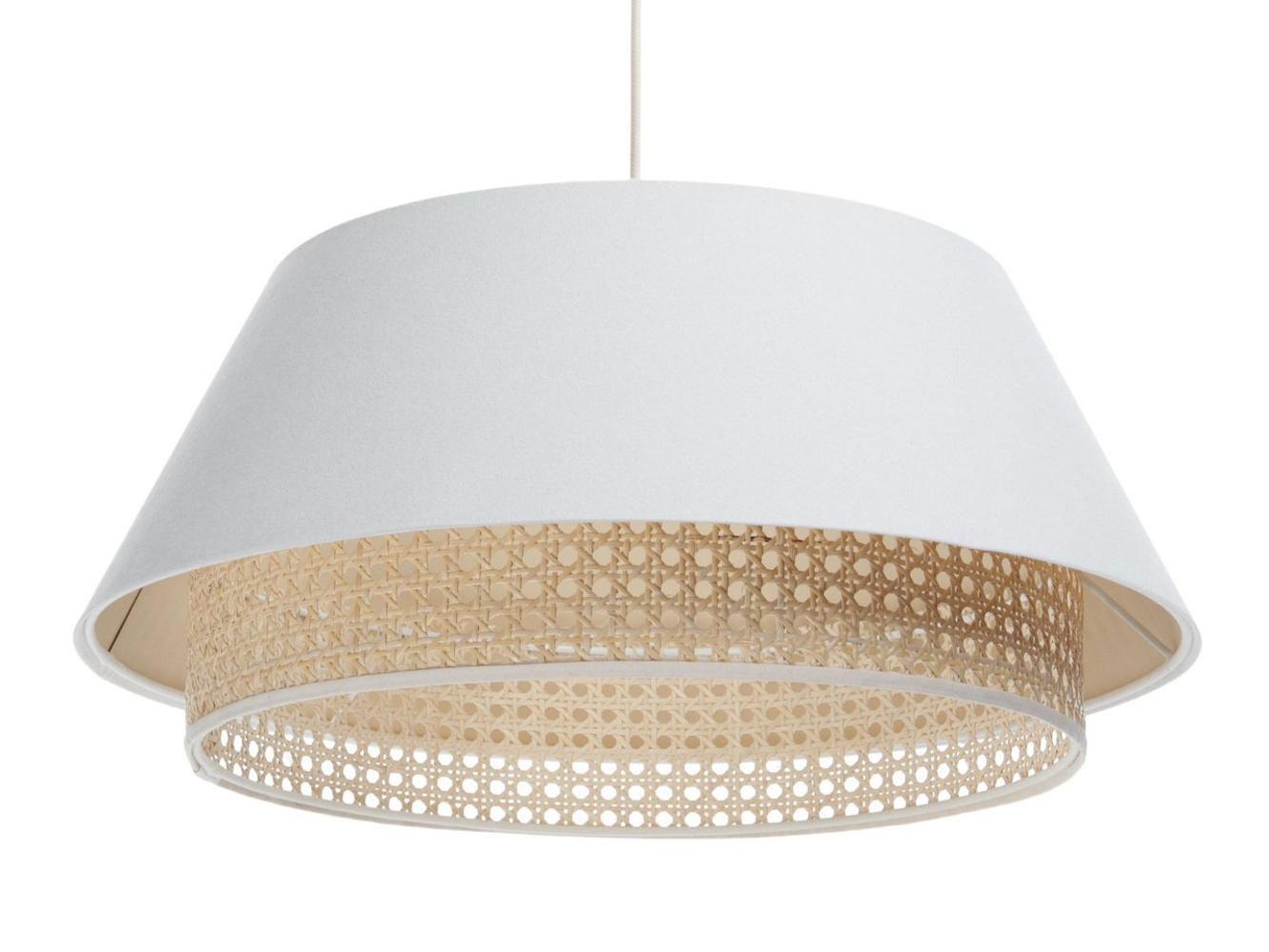 HÄNGELEUCHTE Weiß 50/23 cm - Weiß, Kunststoff (50/1.3/23cm) - ONZENO
