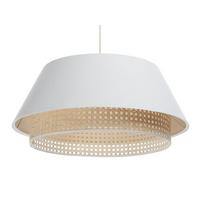 HÄNGELEUCHTE Weiß 50/23 cm - Weiß, Kunststoff (50/1.3/23cm) - ONZENO