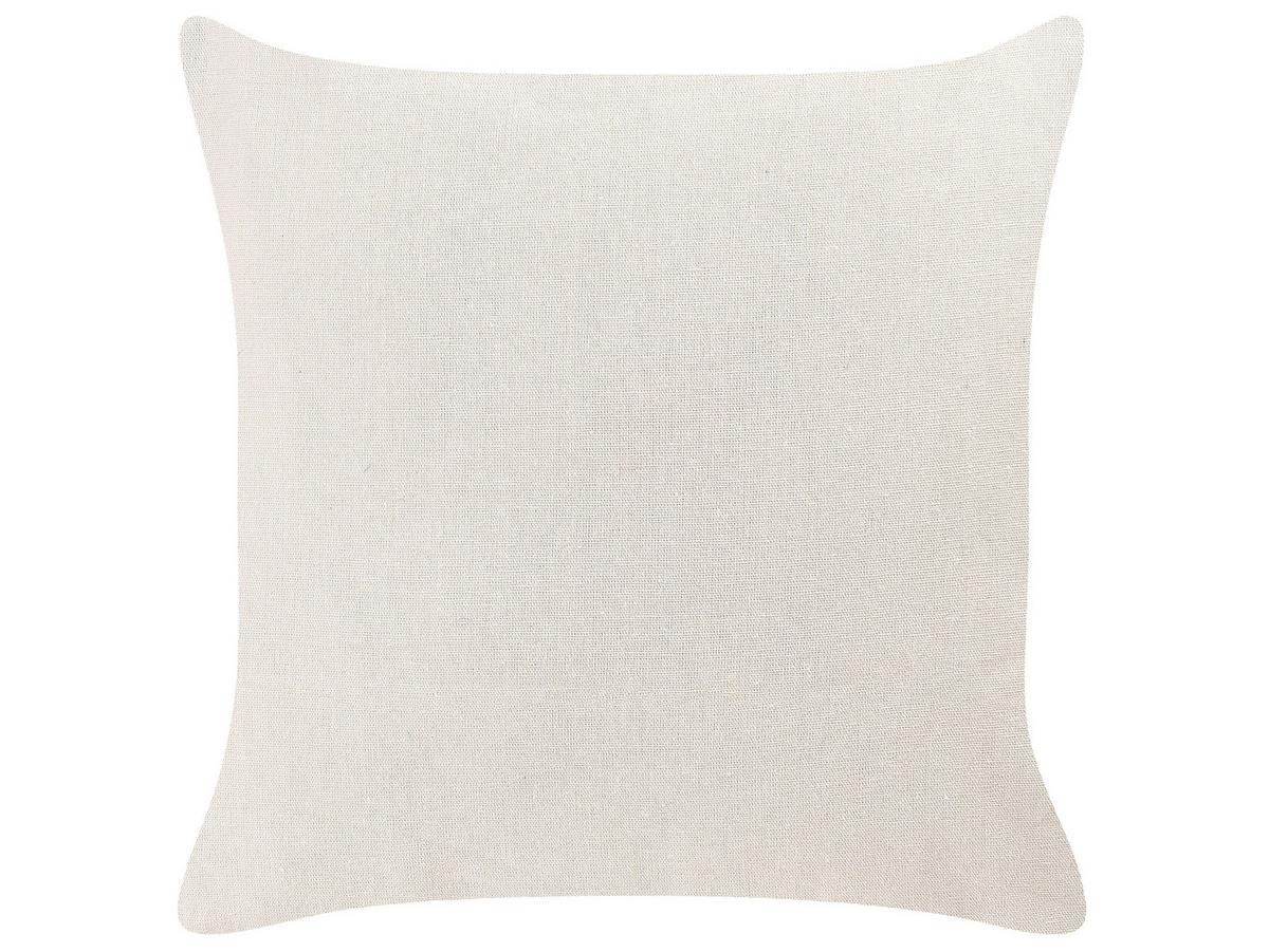 DEKOKISSEN 2er-Set Dunkelgrün 45/45 cm Sotol - Dunkelgrün, Textil (45/45cm) - Beliani