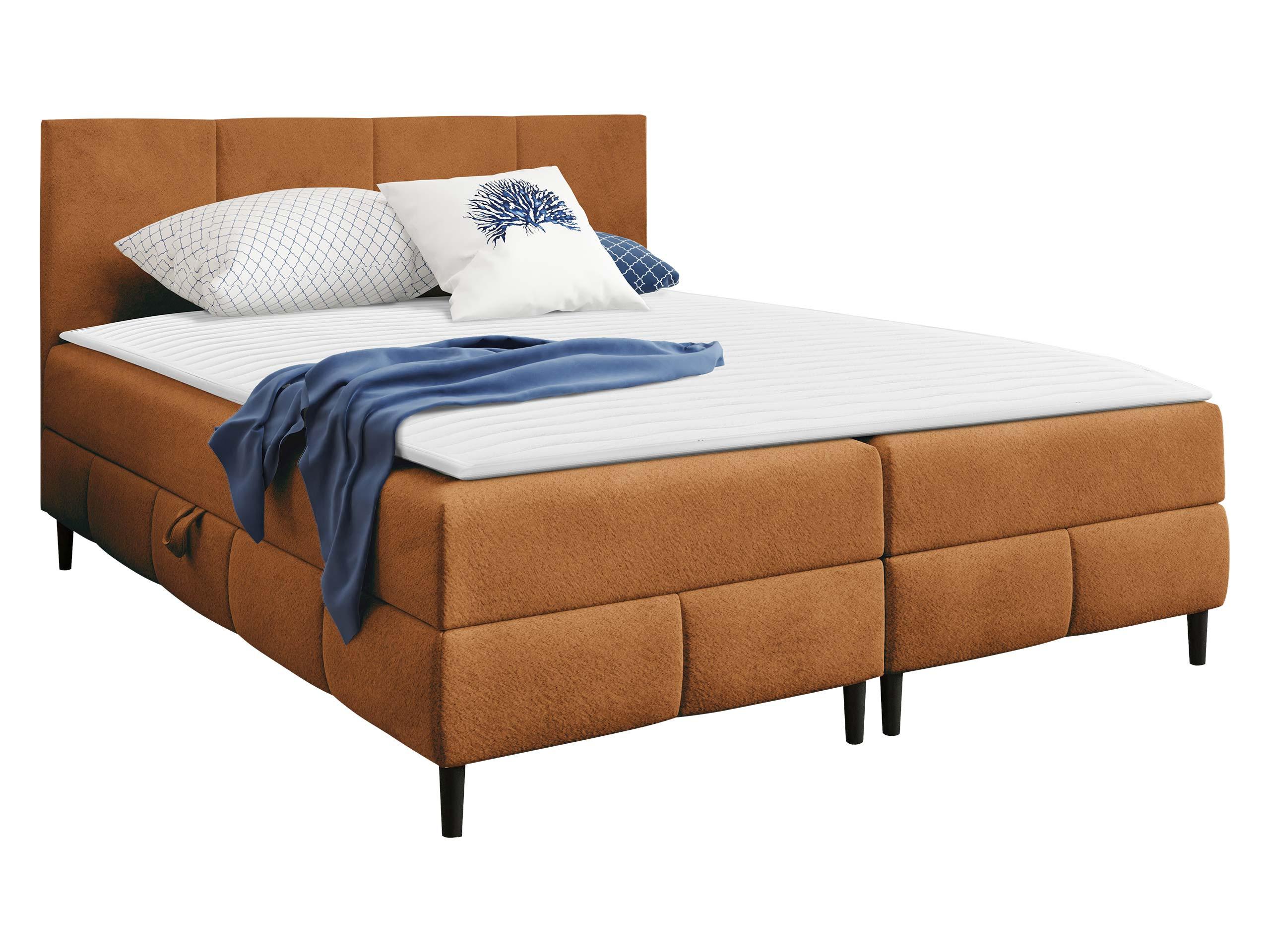 BOXBETT Box Best 2 - H3 - Schwarz/Bronzefarben, Holz/Holzwerkstoff (160/200cm) - MIRJAN24