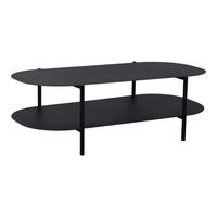 COUCHTISCH Enebakk 112/62/41 cm - Schwarz, Metall (112/62/40.5cm) - [en.casa]