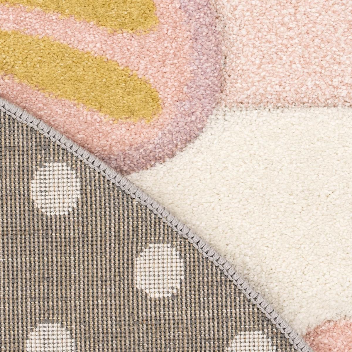 KINDERTEPPICH, im Patchwork-Stil, Mehrfarbig, Ø 160 cm - Multicolor, Textil (160/160cm) - KADIMA DESIGN