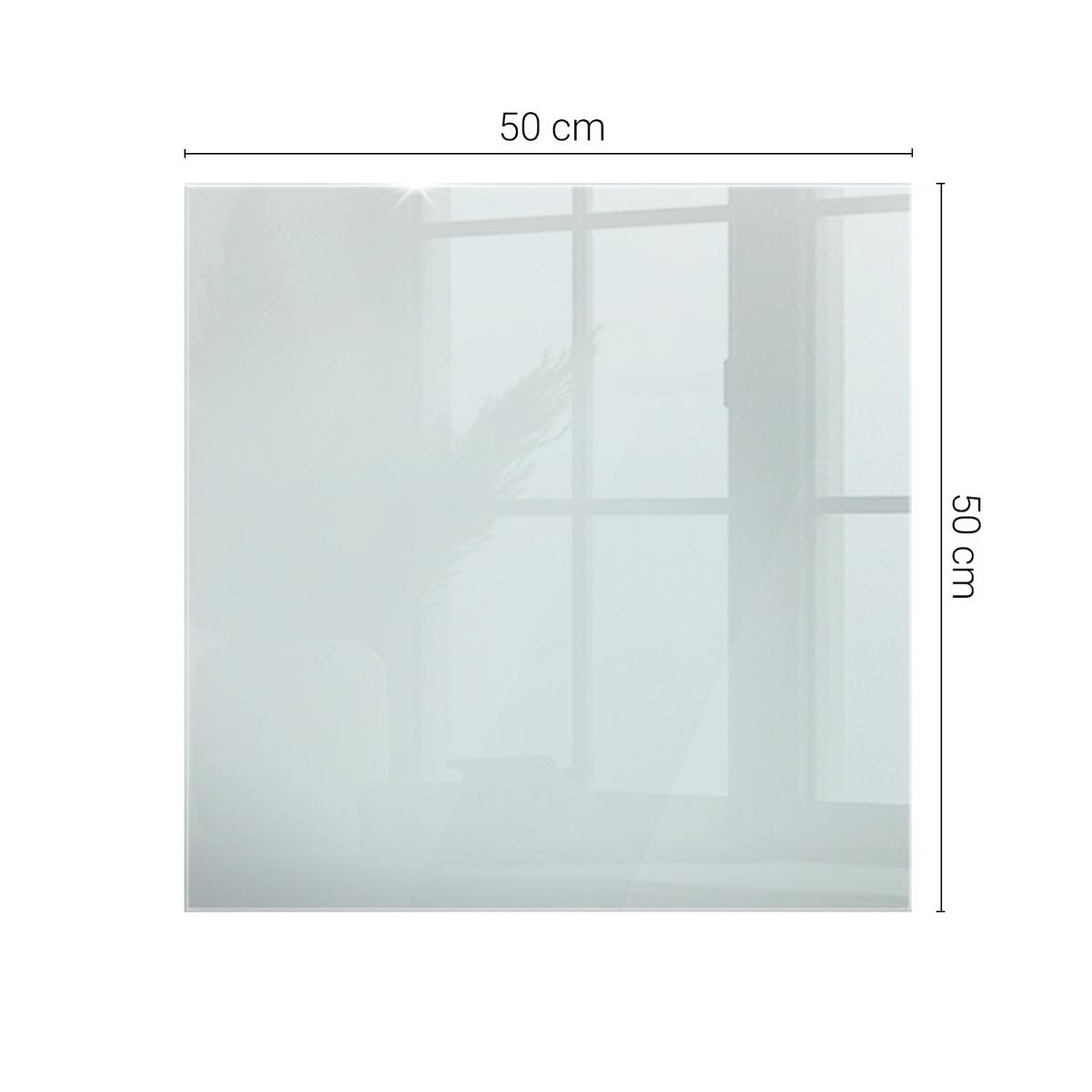 TISCHPLATTE 50x50 cm - Transparent, Glas (50/50/0.4cm) - Wallfluent