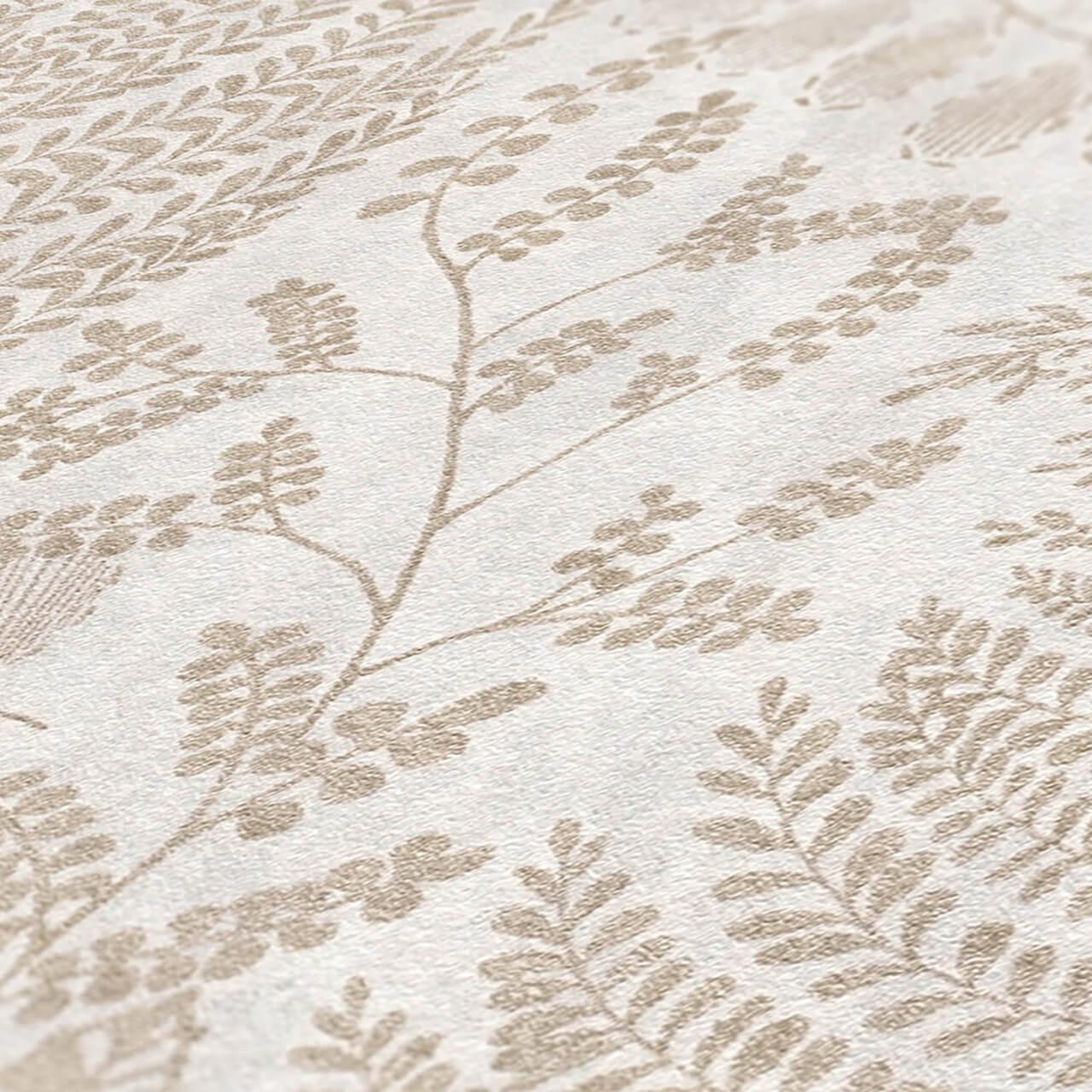 VLIESTAPETE Beige 53/1005 cm - Beige, Textil (53/1cm) - KUNSTLOFT