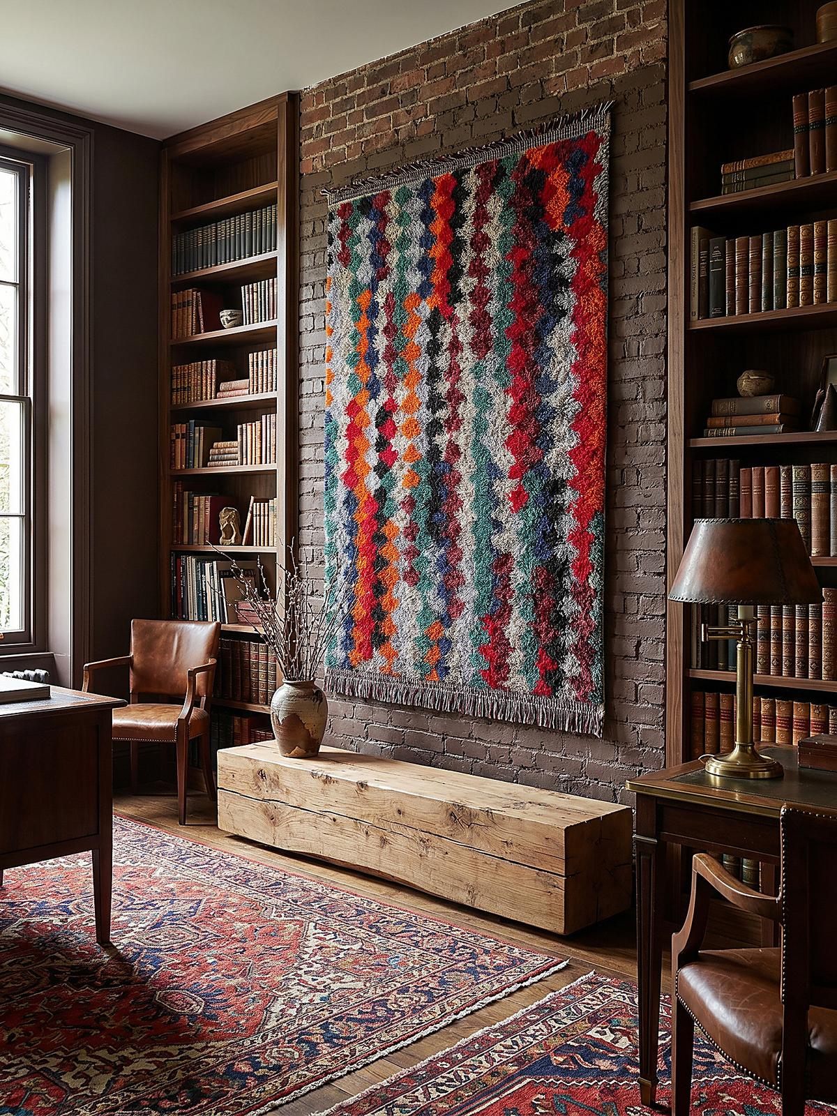 HOCHFLORTEPPICH mit Fransen TAFRAUT, im Berber-Stil, aus Polyester, Bunt, 200 x 300 cm - Multicolor, Textil (300/200cm) - KADIMA DESIGN