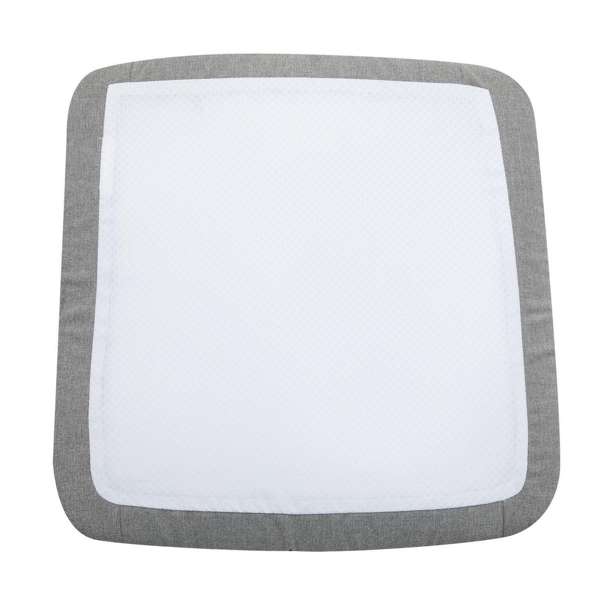 SITZKISSEN CHIARA 4er-Set grau - Grau, Textil (43/43/2cm) - IDIMEX