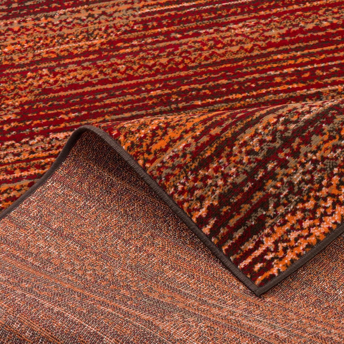 MODERN DESIGNER VELOURS TEPPICH SAMBA - Terracotta, Textil (120/170cm) - Pergamon