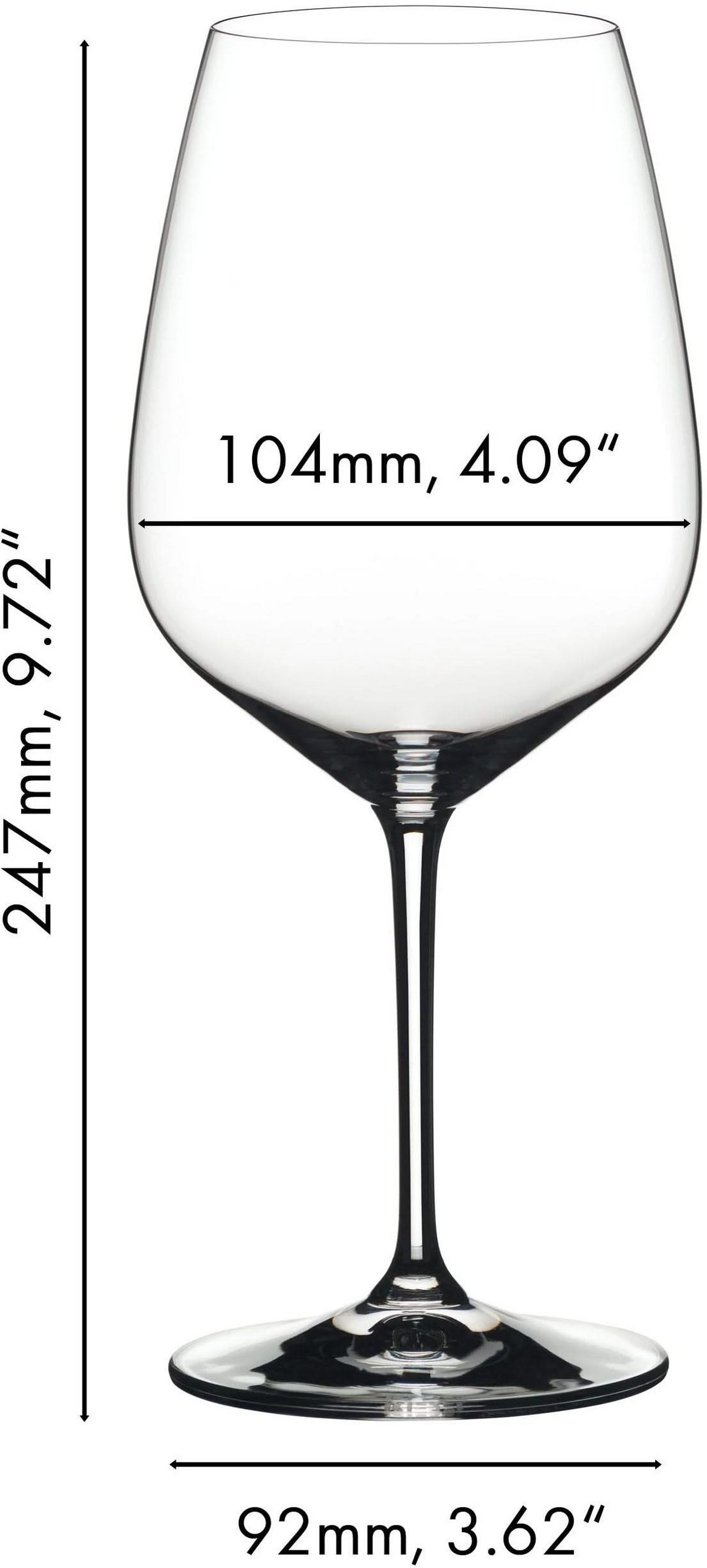CABERNET ROTWEINGLÄSER Extreme transparent 800 ml 2er Set - Transparent, Glas (0.8L) - Riedel