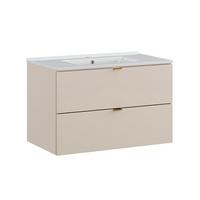 WASCHTISCH 80cm Azel Kaschmir - Beige, Holzwerkstoff (80/50/46cm) - Petits-meubles