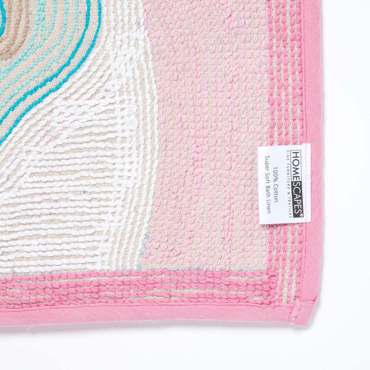 KINDERTEPPICH Schmetterlinge, Baumwolle 50/85 cm - Multicolor, Textil (50/85cm) - Homescapes