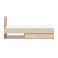 KINDERBETT 90/200 Alycia Beige - Holzeffekt - Beige, Holz (90/200cm) - Petits-meubles