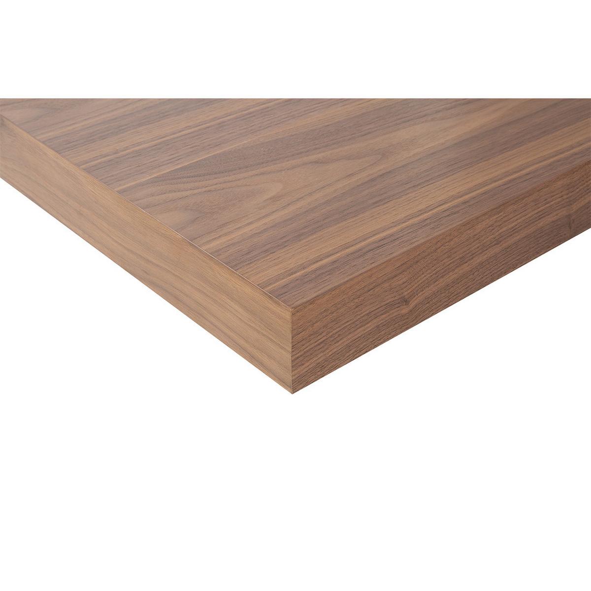 BETT mit Lattenrost 180/200 cm Heller Holzfarbton Zen - Hellbraun, Holzwerkstoff (180/200cm) - Beliani