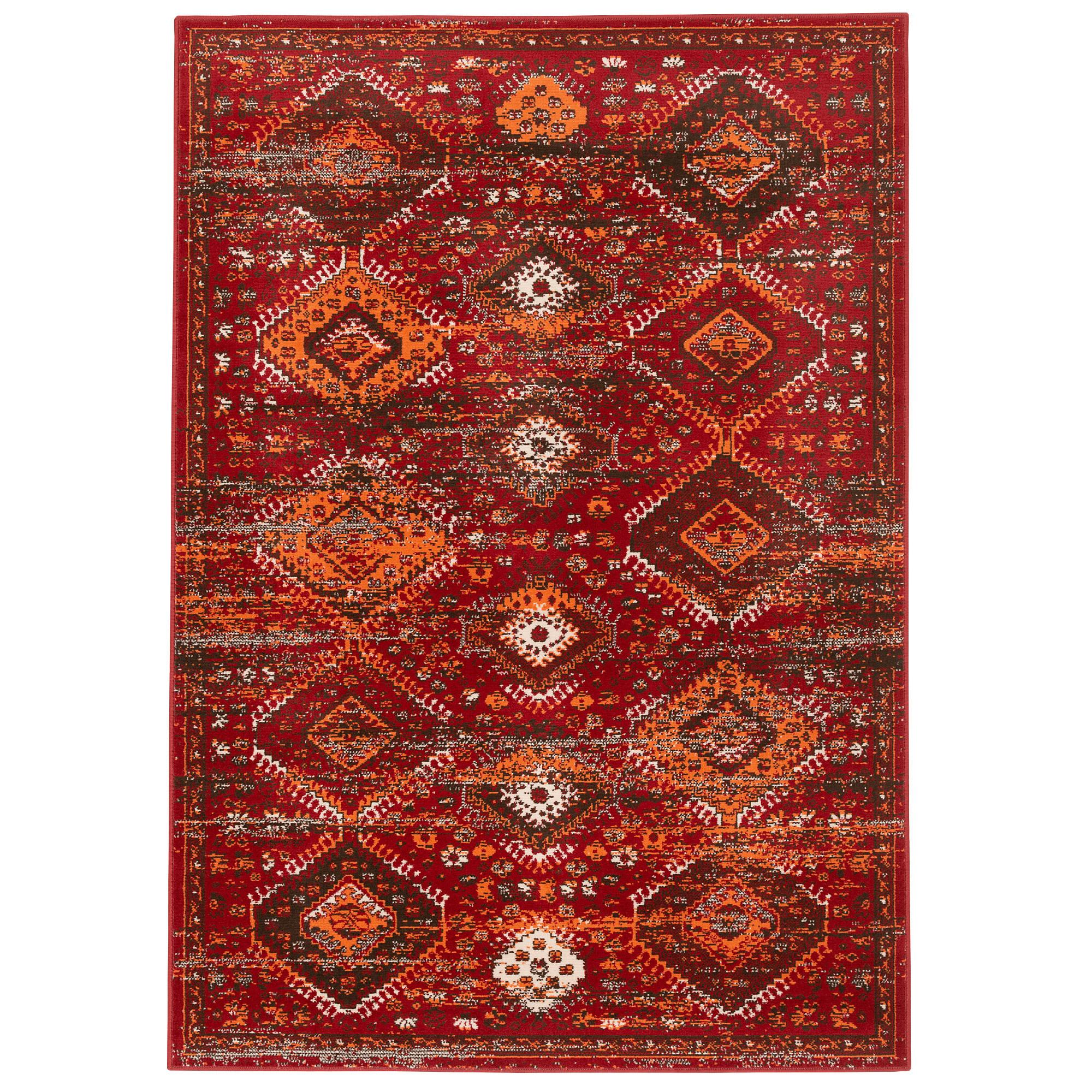 DESIGNER TEPPICH POP-VINTAGE ORIENT MODERN - Terracotta, Textil (200/300cm) - Pergamon