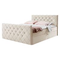BOXBETT Malaga - H3 - Beige, Holz (160/200cm) - MIRJAN24