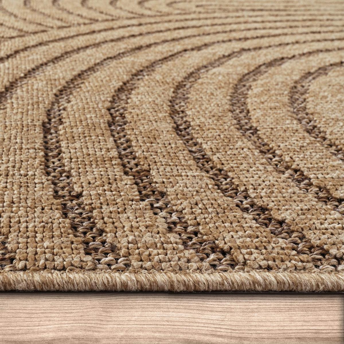 OUTDOORTEPPICH Boho Beige 240 x 340 cm - Beige, Kunststoff (240/340cm) - TT Home