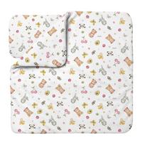 BABY Bambus-Bettwäsche Candycute - Weiß, Textil (75/75cm) - waldin