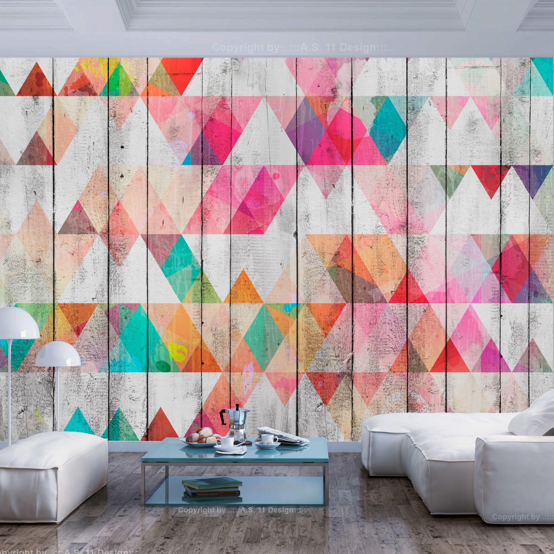 SELBSTKLEBENDE FOTOTAPETE 392/280 cm - Multicolor, Kunststoff/Textil (392/1cm) - KUNSTLOFT