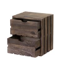 KOMMODE Braun - Braun, Holz (32/36/26cm) - MCW