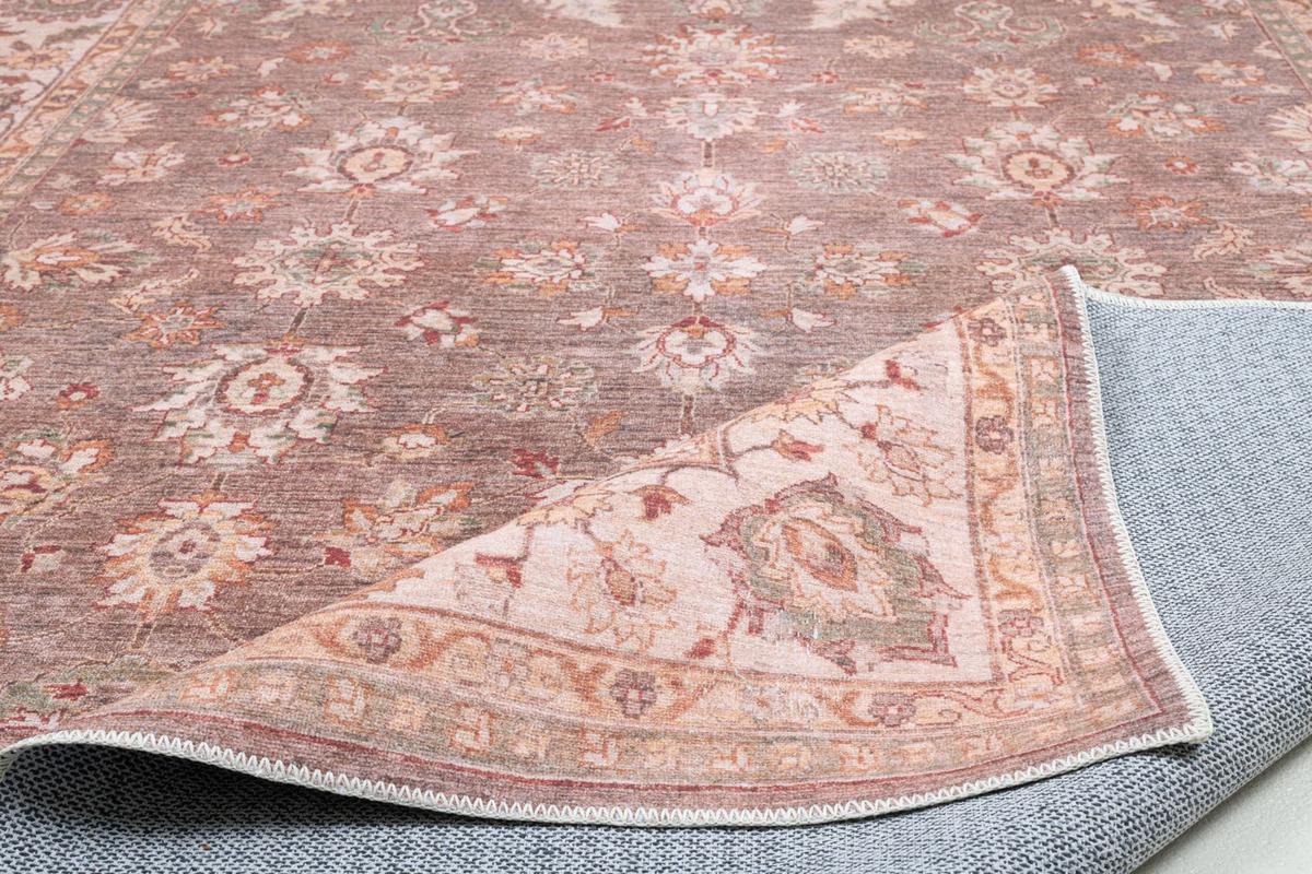 VINTAGE-TEPPICH Adara 140x200 cm - Braun, Textil (140/200cm) - Gino Falcone