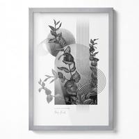 BILDERRAHMEN - Goldfarben, Kunststoff (40/60/1.5cm) - Wallfluent