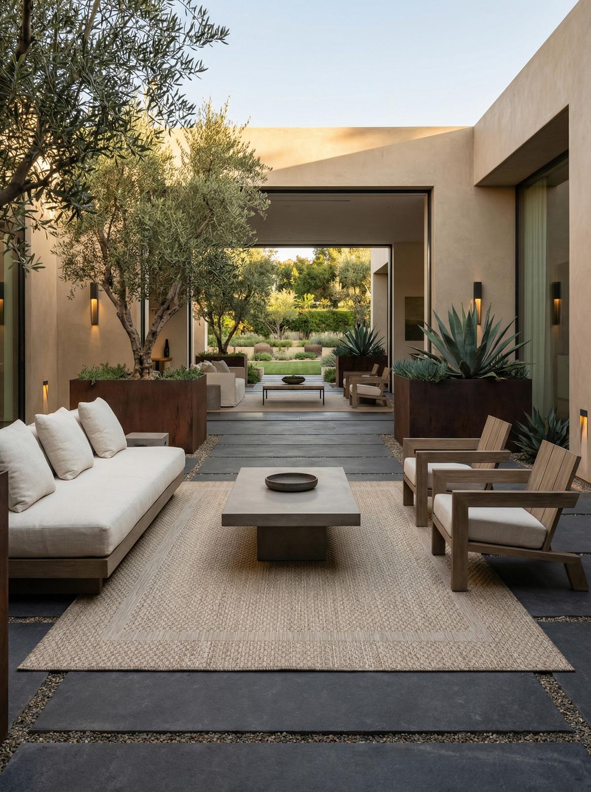 TEPPICH Outdoor ALSTER in Beige, einfarbig, 120 x 170 cm - Beige, Textil (170/120cm) - KADIMA DESIGN