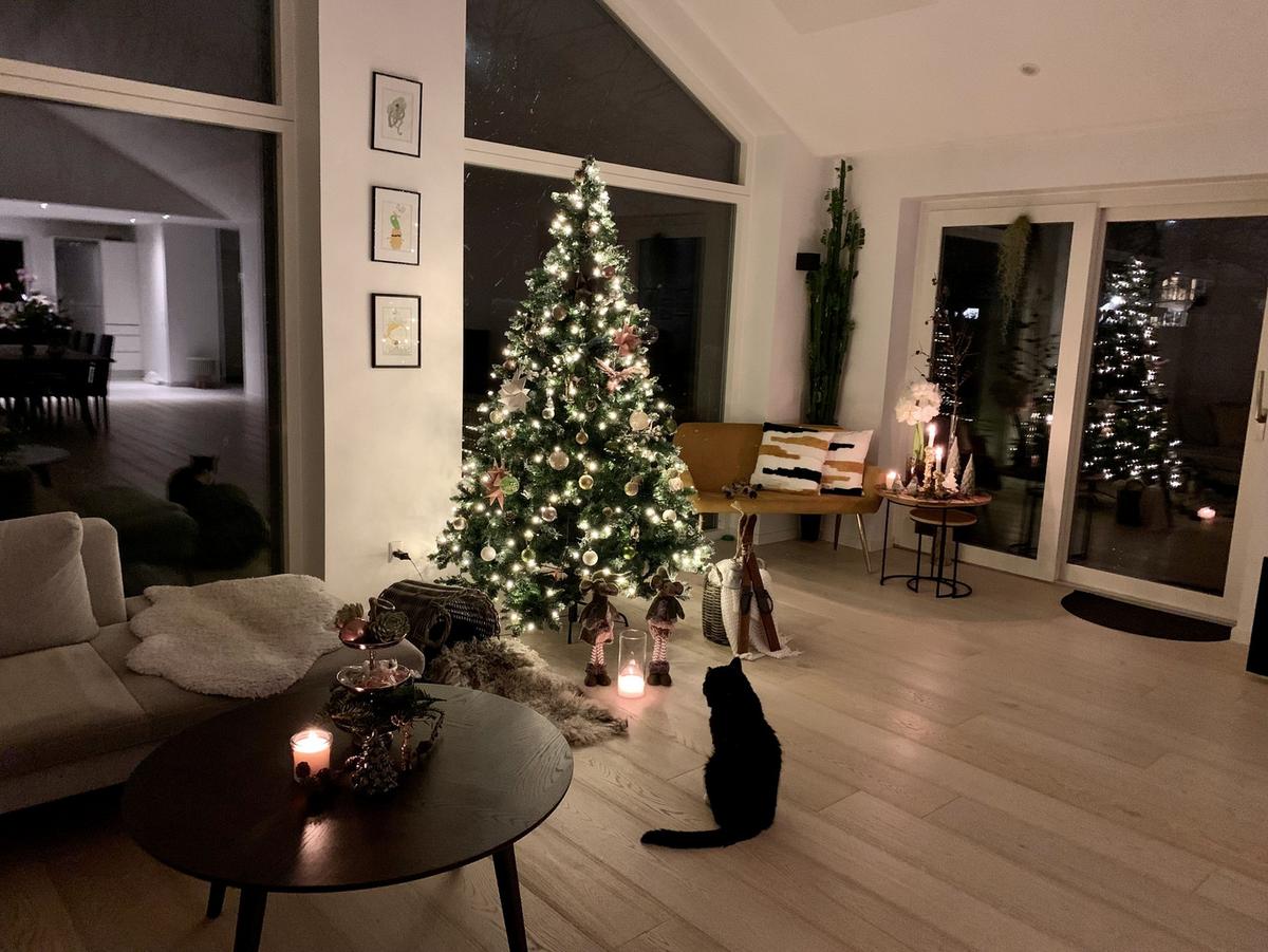WEIHNACHTSBAUM 180 cm Grün Palomar - Grün, Kunststoff (180cm) - Beliani