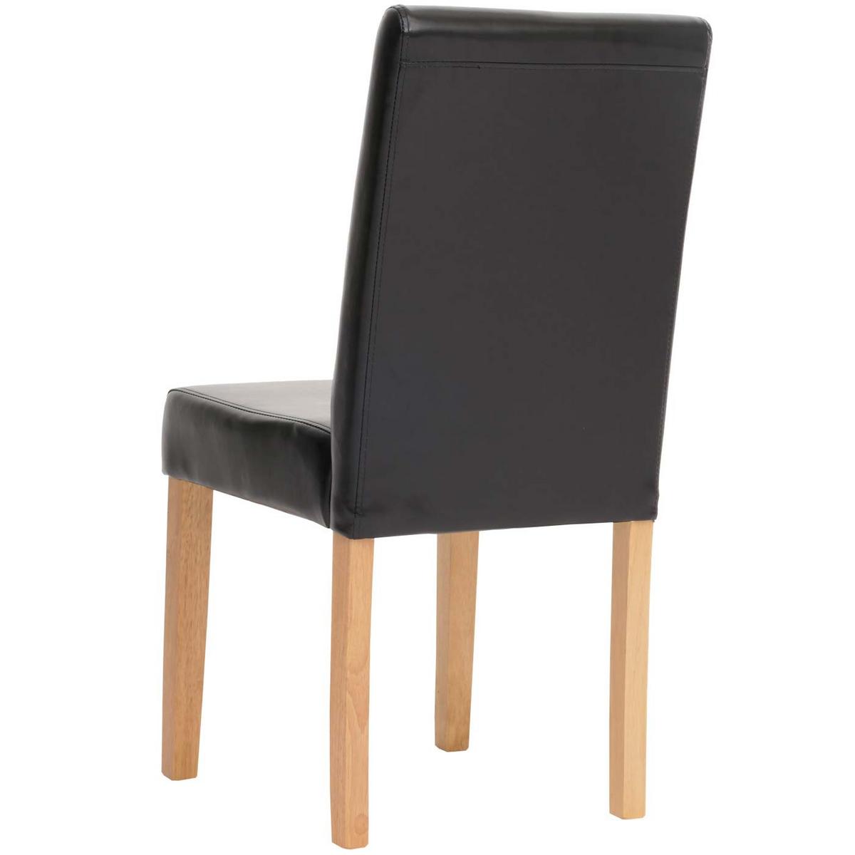 ESSZIMMERSTUHL Hochglanz Schwarz 2er-Set - Schwarz Hochglanz/Schwarz, Textil (43/90/56cm) - MCW