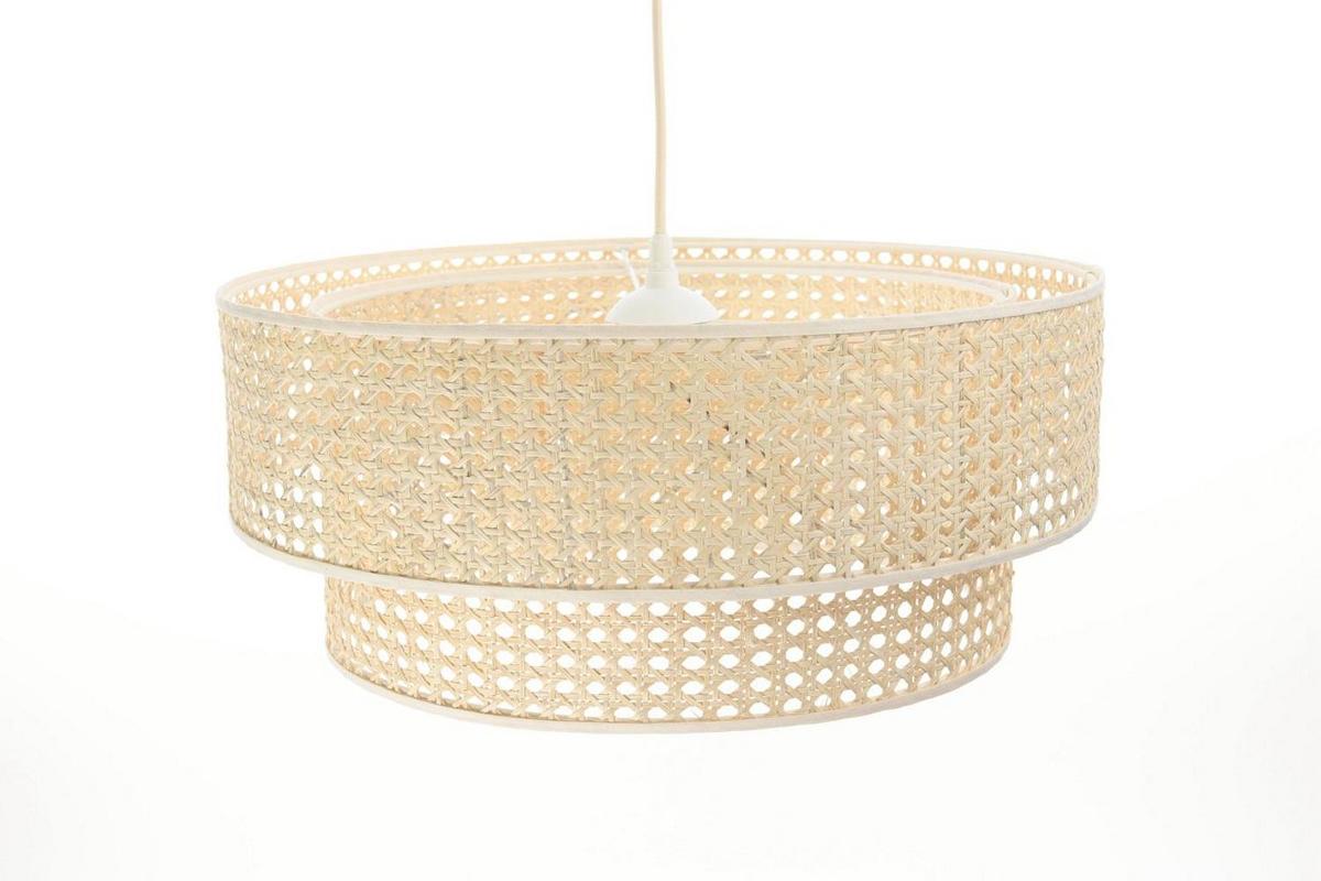 HÄNGELEUCHTE Beige 60/20 cm - Beige, Kunststoff (60/1.2/20cm) - ONZENO