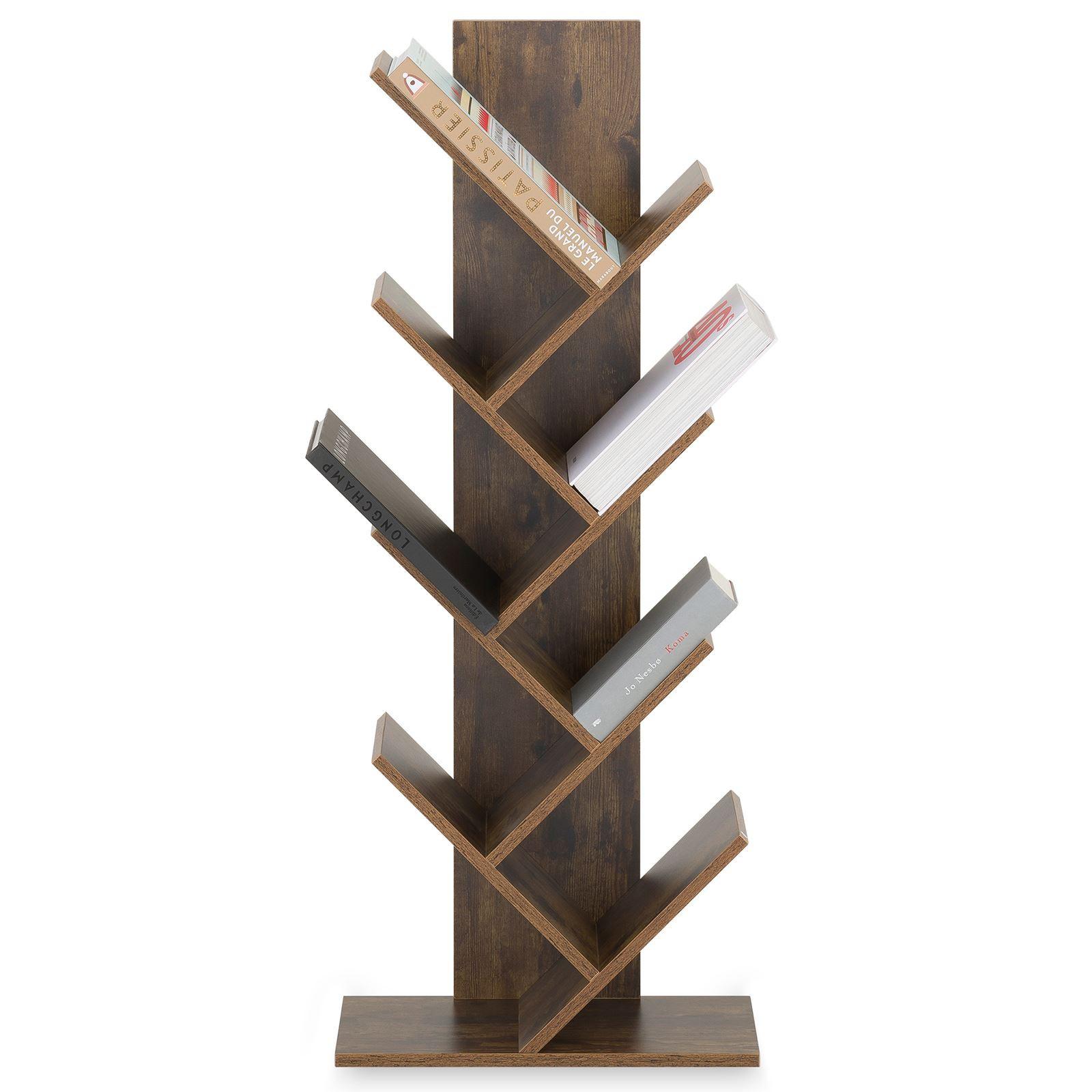 BÜCHERREGAL JULES braun - Braun, Holzwerkstoff (48/116/23cm) - IDIMEX