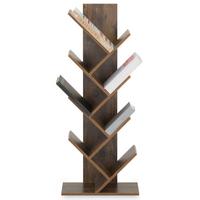 BÜCHERREGAL JULES braun - Braun, Holzwerkstoff (48/116/23cm) - IDIMEX