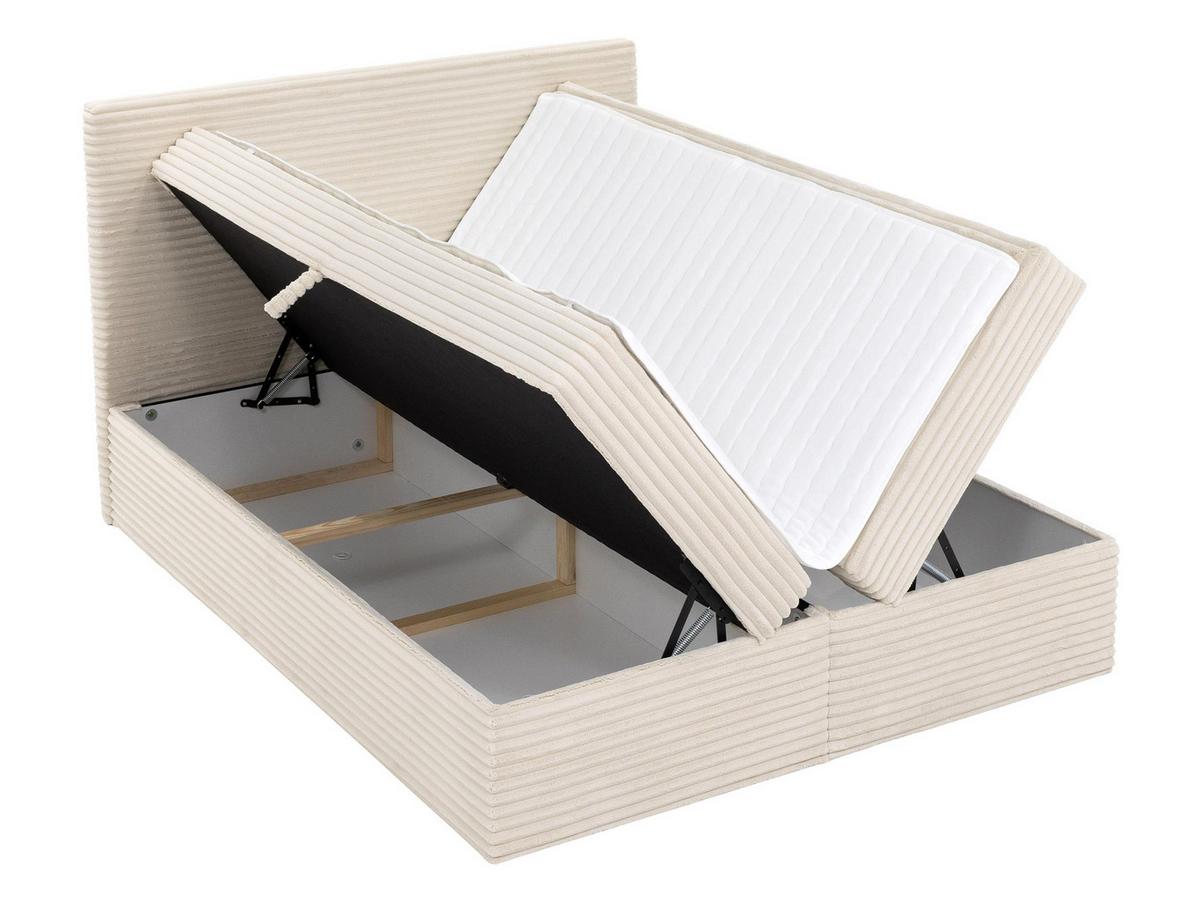 BOXBETT Wokio - H3 - Dunkelgrau/Schwarz, Holzwerkstoff/Kunststoff (140/200cm) - MIRJAN24