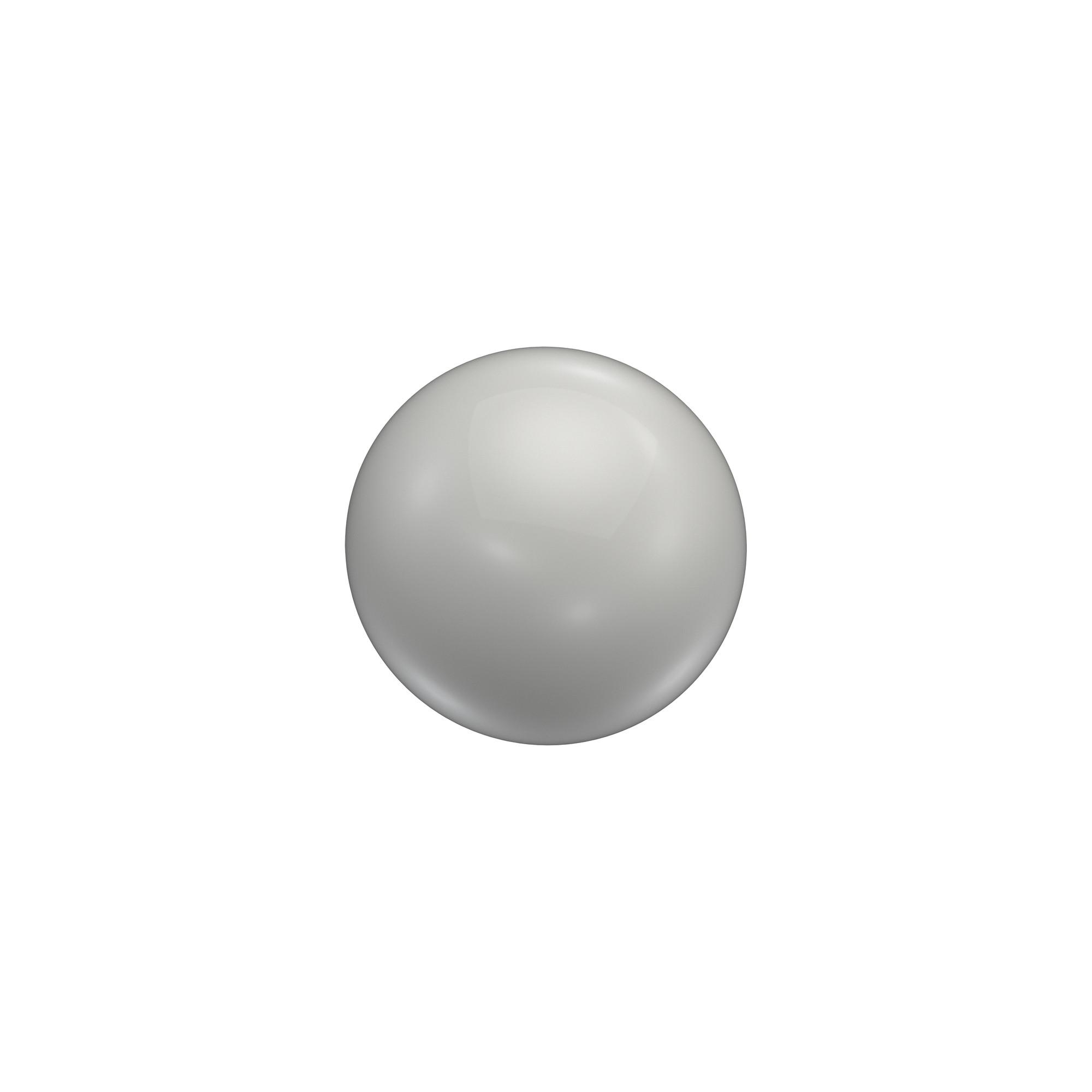 ENDSTÜCKE FÜR GARDINENSTANGEN 20 mm Ø, Luino Weiß, Packung 2 Stück - Weiß, Metall (2.5/3/3cm) - INTERDECO