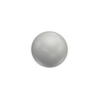 ENDSTÜCKE FÜR GARDINENSTANGEN 20 mm Ø, Luino Weiß, Packung 2 Stück - Weiß, Metall (2.5/3/3cm) - INTERDECO