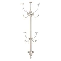 WANDGARDEROBE mit 9 Haken - Silberfarben, Metall (25/100/35cm) - Signature