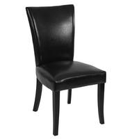 ESSZIMMERSTUHL Schwarz 2er-Set - Schwarz, Textil (50/93/62cm) - MCW
