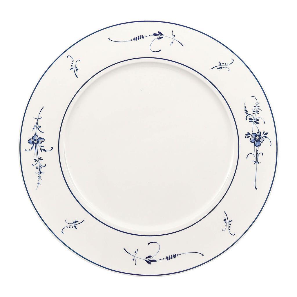 PLATZTELLER Vieux Luxembourg weiß-blau ø 30,5 cm - Blau/Weiß, Keramik (30.5cm) - Villeroy & Boch