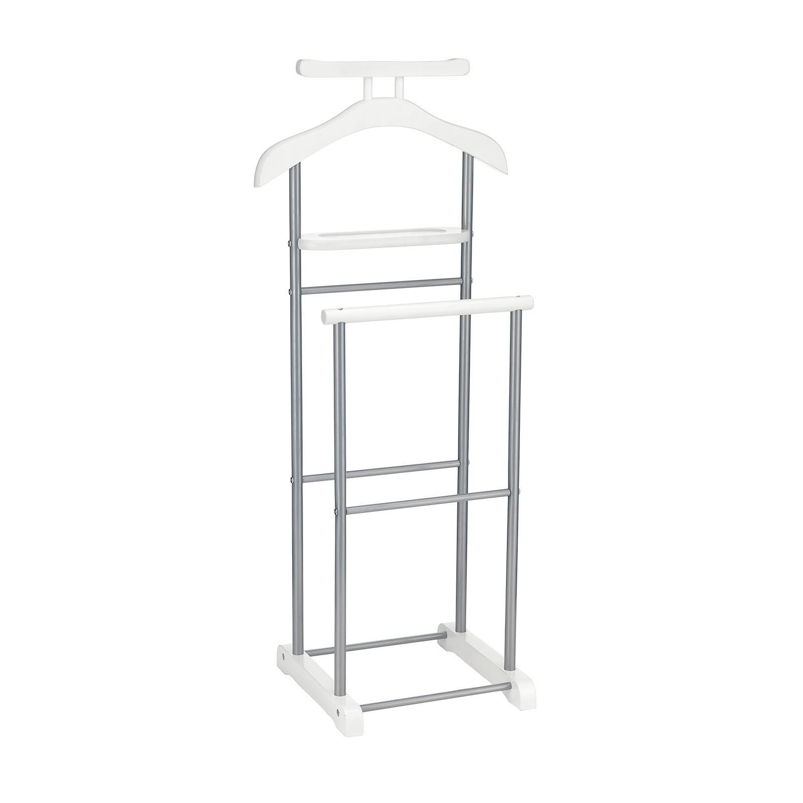 HERRENDIENER ASSAM weiß - Weiß, Metall (45/107/35cm) - CARO-Möbel