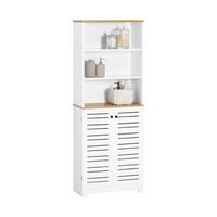HOCHSCHRANK Weiß - Weiß, Holzwerkstoff (60/160/30cm) - SoBuy