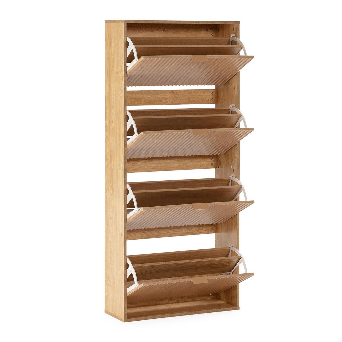 SCHUHRANK Lluvia, Eichenfarben - Honigeiche, Holzwerkstoff (66/150/24cm) - VS Venta-stock