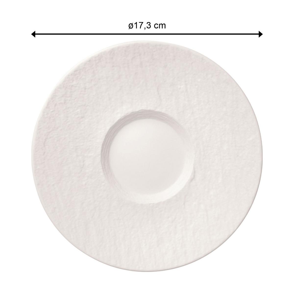 CAFÉ AU LAIT-TASSEN MIT UNTERTASSEN Artesano Original weiß 260 ml 6er Set - Weiß, Keramik (17/12/17cm) - Villeroy & Boch
