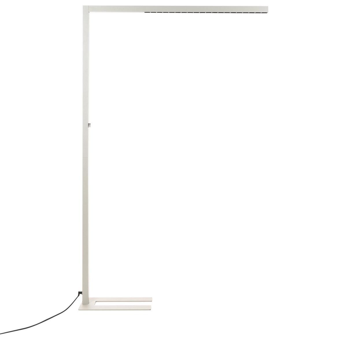 STEHLAMPE Sagitta 194 cm - Silberfarben, Metall (30/121/194cm) - Beliani