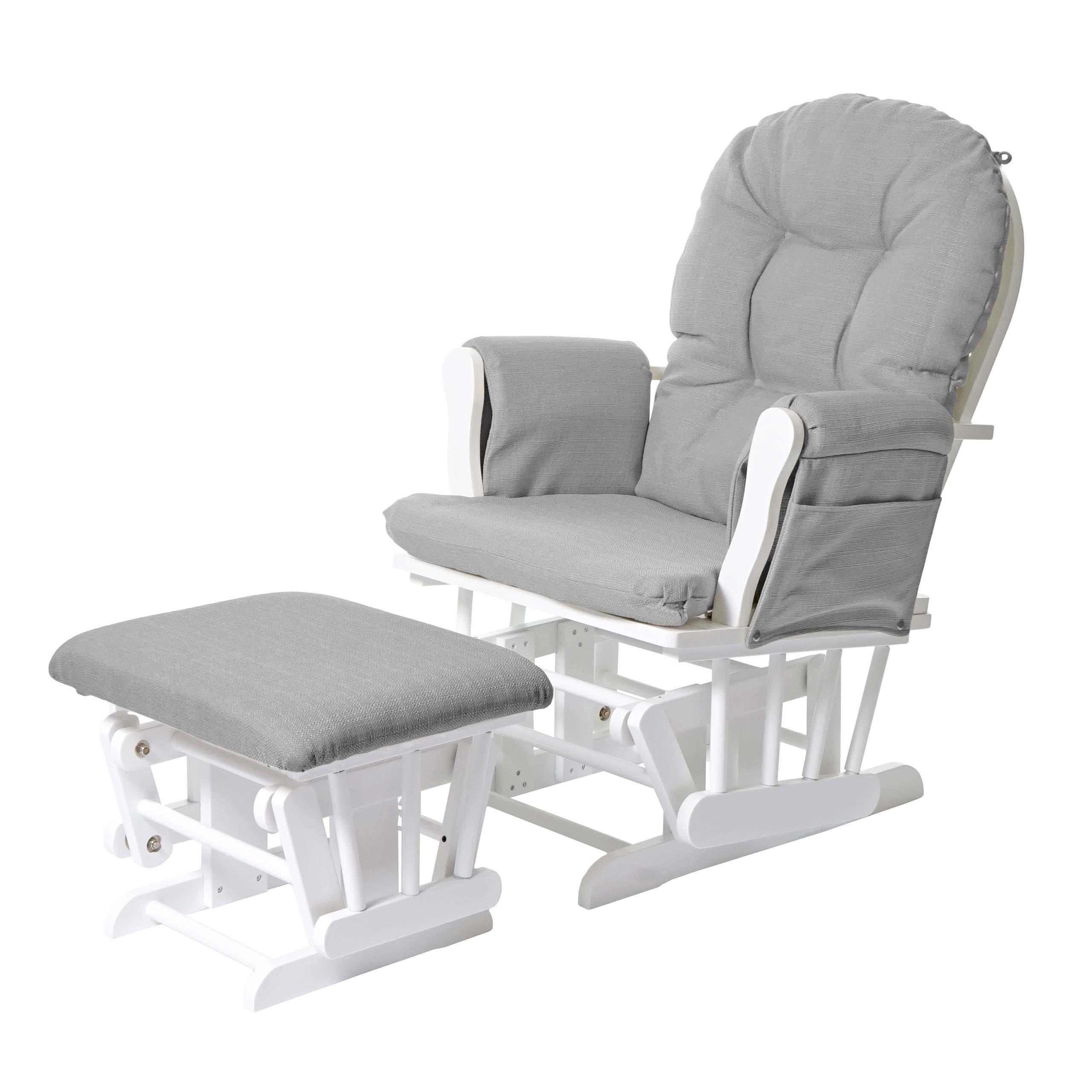 RELAXSESSEL SCHWINGSTUHL Hellgrau - Hellgrau, Textil (68/98/76cm) - MCW