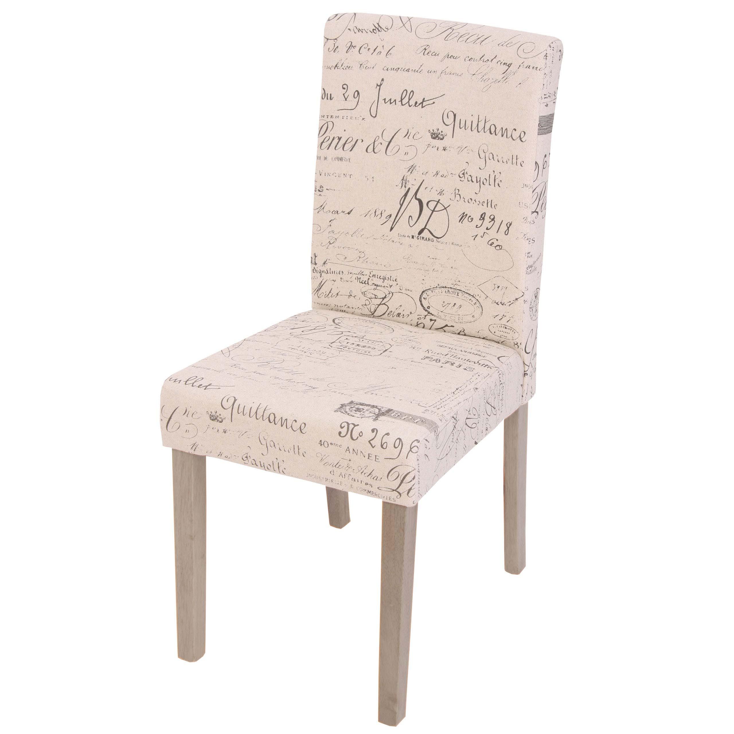 ESSZIMMERSTUHL Beige, Schwarz - Beige/Creme, Textil (43/90/56cm) - MCW