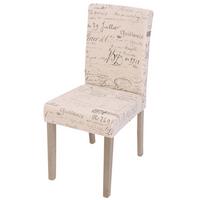 ESSZIMMERSTUHL Beige, Schwarz - Beige/Creme, Textil (43/90/56cm) - MCW