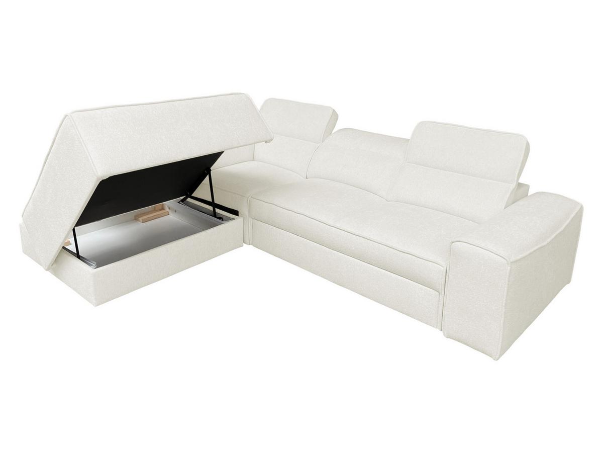 ECKSCHLAFSOFA Vito VII, Seite: Rechts - Dunkelgrau, Holz/Textil (276/214cm) - MIRJAN24