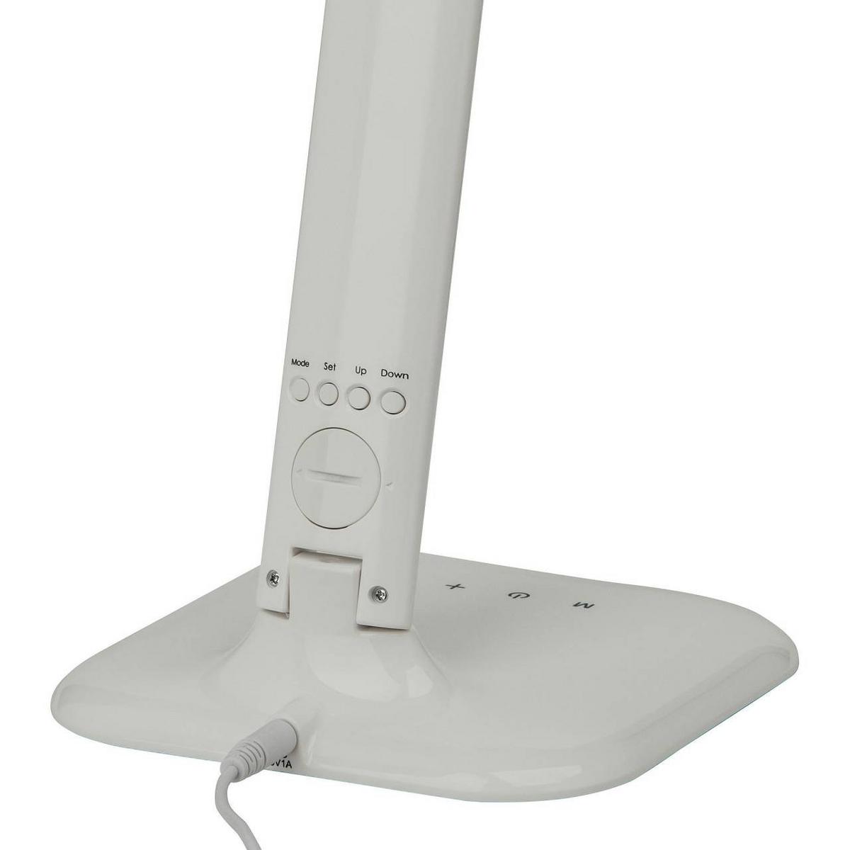 SCHREIBTISCHLEUCHTE Glenn G94871/05 - Weiß, Metall (15/15/55cm) - Brilliant